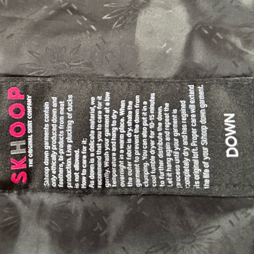 Skhoop Womens Short Down Skirt Size Small - Picture 3 of 6